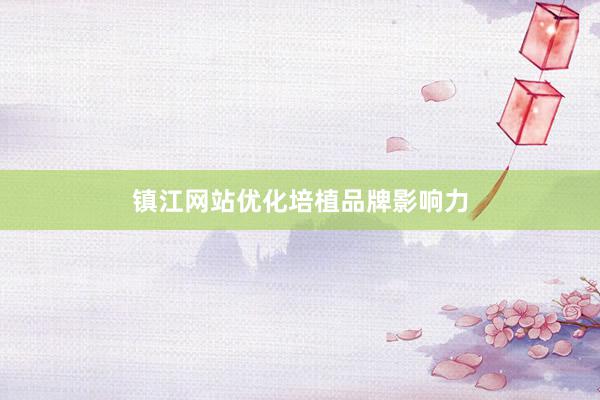 镇江网站优化培植品牌影响力